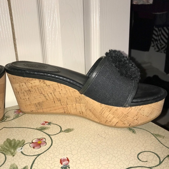 Coach Wedge Sandals - Picture 3 of 7